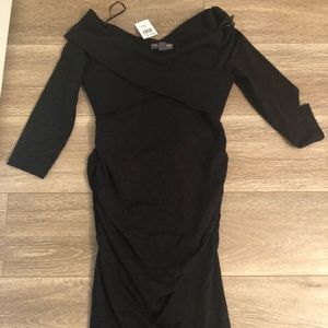 NWT Pea in the Pod black dress,Sz S